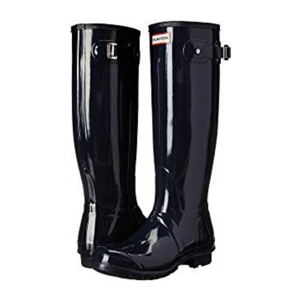 Hunter Original Tall Gloss Rainboot Black